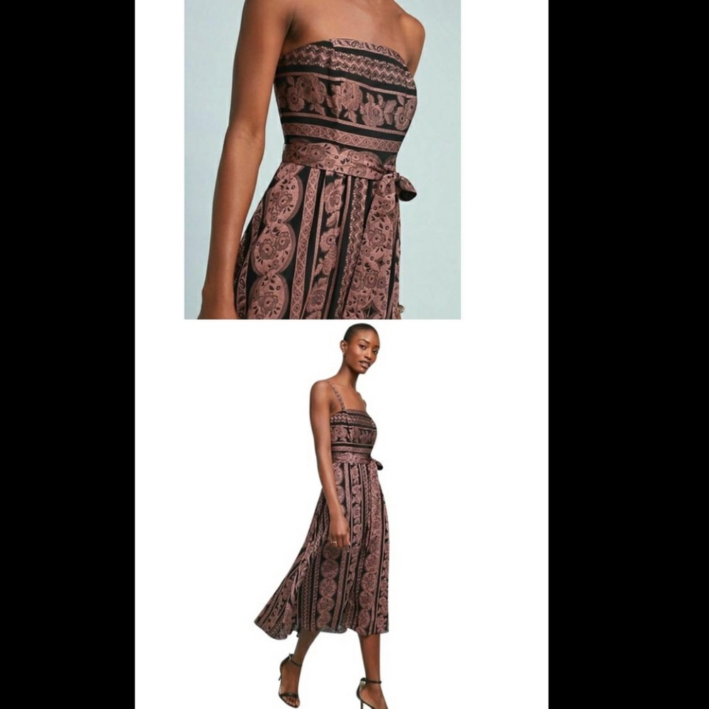 Jacquard Midi Dress